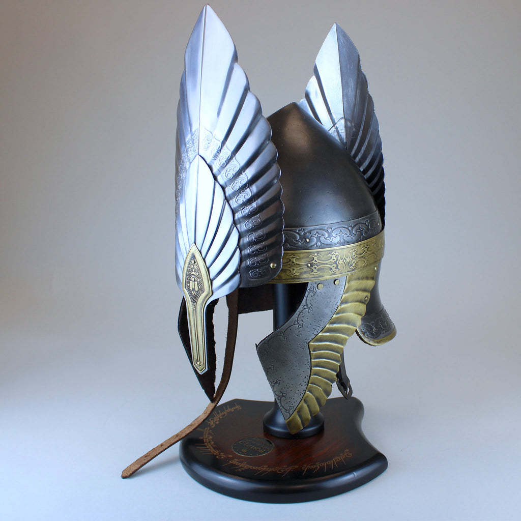 helm of elendil lord of the rings full scale prop replica with